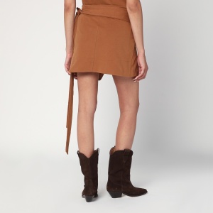 ISABEL MARANT Caramel-coloured Berenice skirt - Img 2