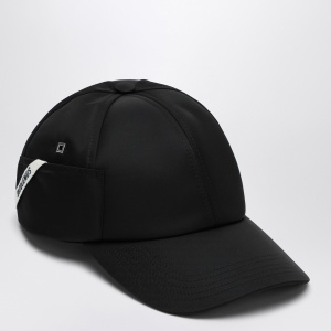 JACQUEMUS Black Ovalie baseball cap - Img 2