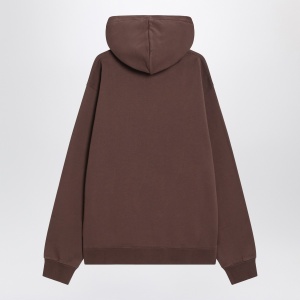 JACQUEMUS Brown cotton hoodie - Img 2