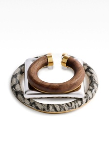 Jacquemus Trio of geometric ear-cuffs. - Img 3