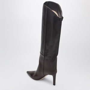 Jimmy Choo Alizze Knee Boot 85 color Merlot - Img 2