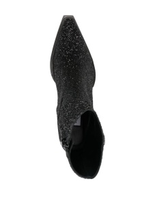 Jimmy Choo Cece Ab Glitter Ankle Boots 60mm - Img 4