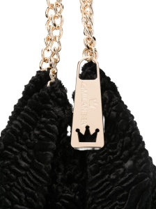 La Milanesa Chain-strap textured shoulder bag - Img 2