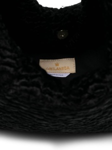 La Milanesa Textured triangular tote bag - Img 4