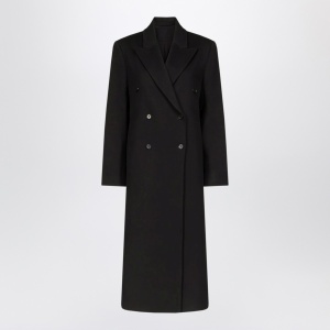 LouLou De Saison Black Rosco double-breasted coat