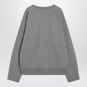 Maison Kitsuné Grey cotton crew-neck sweatshirt - Img 2