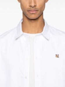 Maison Kitsuné Maison Kitsune classic shirt wth fox head logo - Img 4