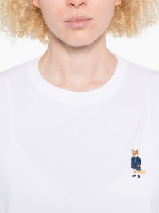 Maison Kitsuné MAISON KITSUNE' T-shirts and Polos White - Img 3