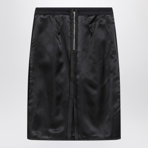 Maison Margiela Blue skirt with satin side panels - Img 2