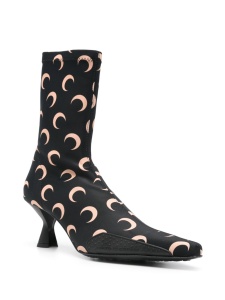 Marine Serre 60mm moon-printed jersey boots - Img 4
