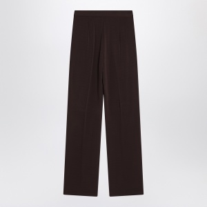 Max Mara Coffee-coloured viscose trousers - Img 2