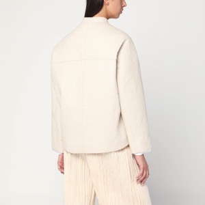MKDT Studio Jacket in boiled wool écru - Img 2