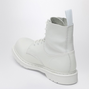 MM6 Maison Margiela White lace-up boot MM6 X Dr. Martens - Img 2