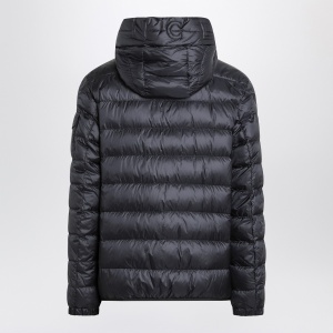 Moncler Short blue zip-up puffer - Img 2