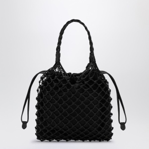 Moschino Basket Net black nappa bag - Img 2