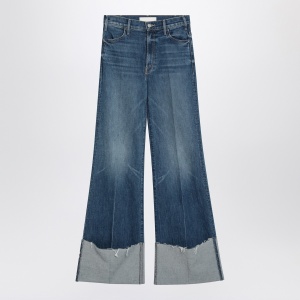 Mother Jeans The Hustler Roller Heel Cuff Fray