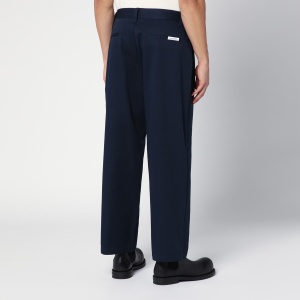 New Amsterdam Surf Association Navy blue cotton blend trousers - Img 2