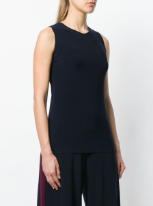 Norma Kamali Top Blue - Img 3