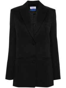 Off White single-breasted virgin-wool blazer