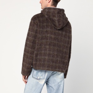 Our Legacy Check-pattern wool-blend sweatshirt - Img 2