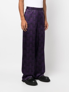 OZWALD BOATENG Trousers Purple - Img 4