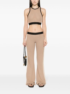 Palm Angels Trousers Beige - Img 4