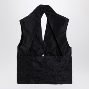 Patou Black zipped waistcoat - Img 2