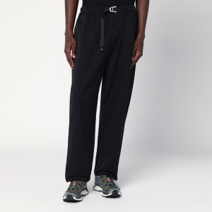 Purple Mountain Observatory Terrain black trousers in cotton-nylon blend