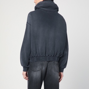 R13 Faded navy blue sweatshirt in cotton - Img 2