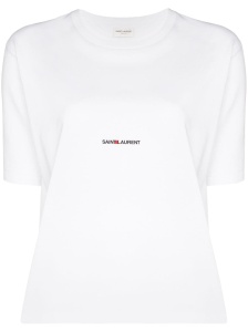 Saint Laurent logo print T-shirt