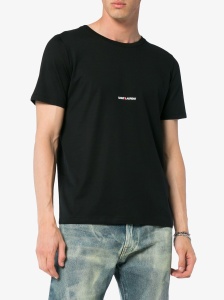 Saint Laurent logo print T-shirt - Img 3