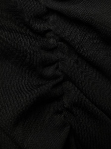 Saint Laurent semi-sheer one-sleeve long dress - Img 2