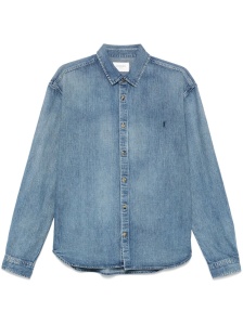 Saint Laurent Shirts Clear Blue