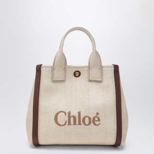 Small Chloé Carry Tote bag in sand colour - Img 2