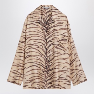 Stella McCartney Silk shirt with tiger print