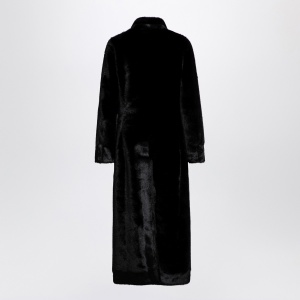 Sword 6644 Black long faux fur coat - Img 2