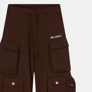 The Attico Brown Fern cargo pants - Img 2