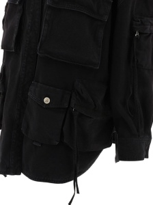 The Attico Coats Black - Img 4