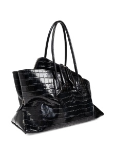The Attico crocodile-effect tote bag - Img 4