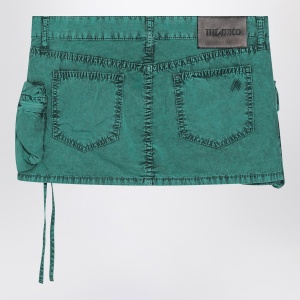 The Attico Fay green cargo miniskirt - Img 2