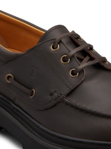 Tod's leather boat shoes - Img 3