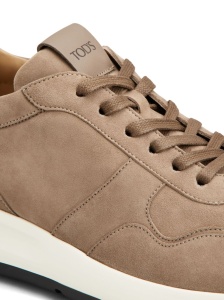 Tod's Red Dot Pashmy Suede Sneakers - Img 3