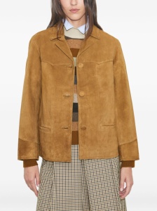 Tory Burch Jackets Leather Brown - Img 4