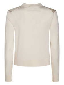 Tory Burch T-monogram silk cardigan - Img 2