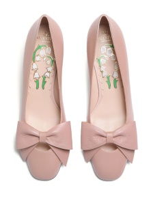 Valentino Garavani Bowow Décolleté In Kid 45mm - Img 2
