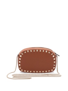 Valentino Garavani Mini Rockstud chain cross body bag - Img 2
