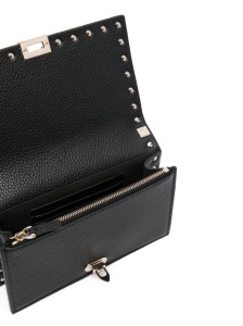 Valentino Garavani Rockstud leather crossbody bag - Img 4