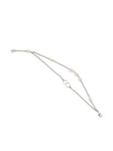 Valentino Garavani VLogo bracelet with swarowski pearls - Img 2