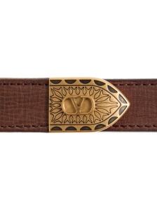Valentino Garavani Vlogo Signature Belt In Calfskin 20mm - Img 3
