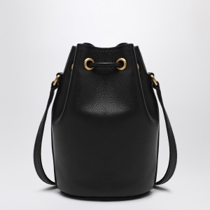 Valentino Garavani Vlogo Signature black bucket bag - Img 2